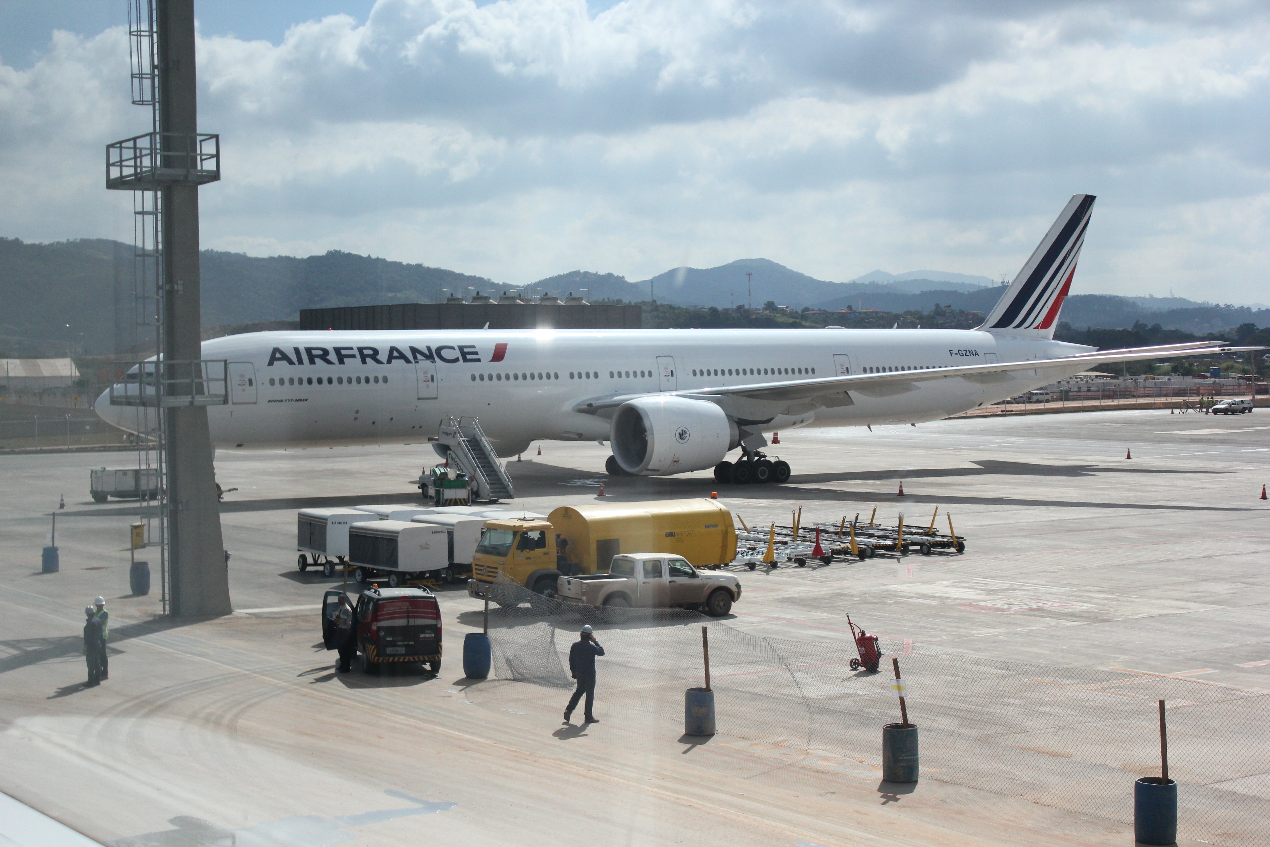 Terminal 3 - Avião da Air France