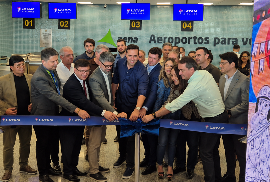 LATAM inicia voos entre Brasília e Campina Grande para reforçar malha aérea nacional no Nordeste